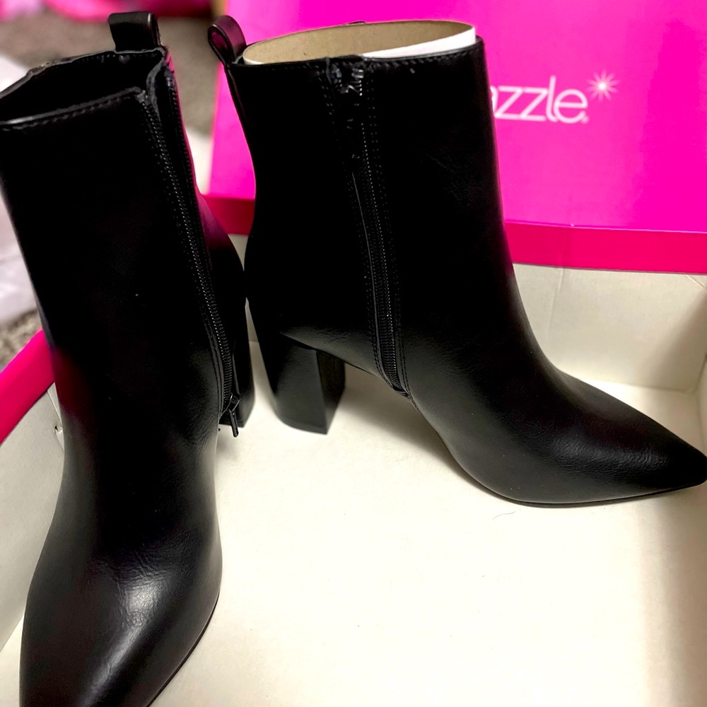 High-heel booties - Shoedazzle